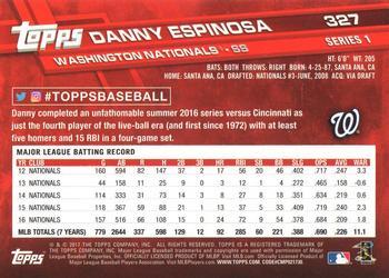 2017 Topps - All-Star Game 2017 #327 Danny Espinosa Back