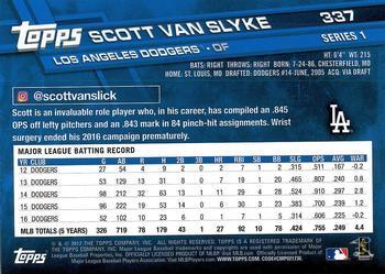 2017 Topps - All-Star Game 2017 #337 Scott Van Slyke Back