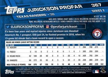 2017 Topps - All-Star Game 2017 #367 Jurickson Profar Back