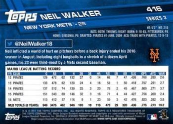 2017 Topps - All-Star Game 2017 #416 Neil Walker Back