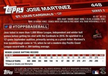 2017 Topps - All-Star Game 2017 #448 Jose Martinez Back