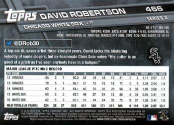 2017 Topps - All-Star Game 2017 #466 David Robertson Back