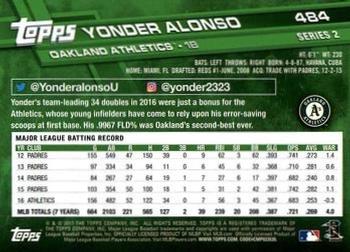 2017 Topps - All-Star Game 2017 #484 Yonder Alonso Back