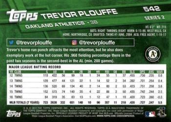 2017 Topps - All-Star Game 2017 #542 Trevor Plouffe Back
