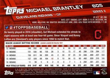 2017 Topps - All-Star Game 2017 #605 Michael Brantley Back