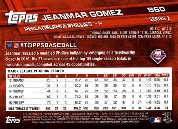 2017 Topps - All-Star Game 2017 #660 Jeanmar Gomez Back