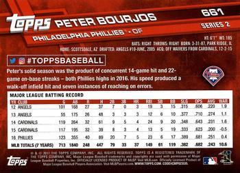 2017 Topps - All-Star Game 2017 #661 Peter Bourjos Back