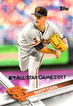 2017 Topps - All-Star Game 2017 #693 Matt Cain Front