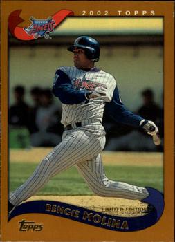 2002 Topps - Topps Limited #38 Bengie Molina Front