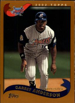 2002 Topps - Topps Limited #71 Garret Anderson Front