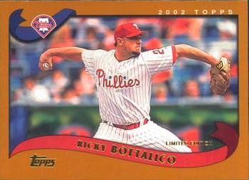 2002 Topps - Topps Limited #83 Ricky Bottalico Front
