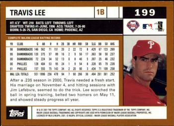 2002 Topps - Topps Limited #199 Travis Lee Back