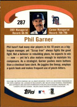 2002 Topps - Topps Limited #287 Phil Garner Back