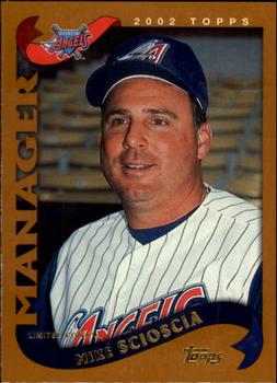 2002 Topps - Topps Limited #292 Mike Scioscia Front