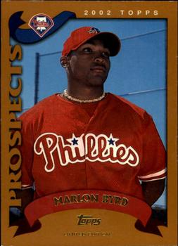 2002 Topps - Topps Limited #311 Marlon Byrd Front