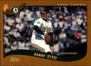 2002 Topps - Topps Limited #455 Barry Zito Front