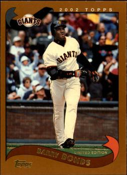 2002 Topps - Topps Limited #500 Barry Bonds Front