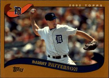 2002 Topps - Topps Limited #523 Danny Patterson Front