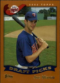 2002 Topps - Topps Limited #622 Joe Mauer Front