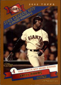 2002 Topps - Topps Limited #717 Barry Bonds Front