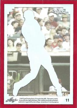 2017 Leaf Best of Baseball - Red Acetate #11 Ken Griffey, Jr. Back