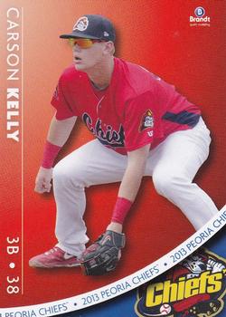 2013 Brandt Peoria Chiefs #10 Carson Kelly Front