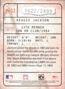 2004 Donruss Classics - Membership #M-12 Reggie Jackson Back
