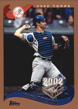 2002 Topps Opening Day #20 Jorge Posada Front