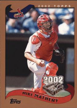 2002 Topps Opening Day #32 Mike Matheny Front