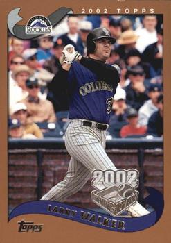 2002 Topps Opening Day #61 Larry Walker Front