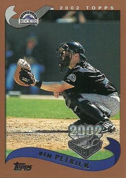 2002 Topps Opening Day #74 Ben Petrick Front