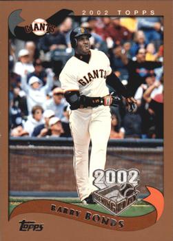 2002 Topps Opening Day #100 Barry Bonds Front