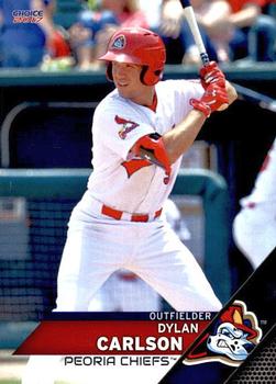 2017 Choice Peoria Chiefs #2 Dylan Carlson Front