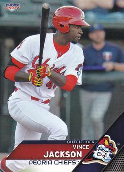 2017 Choice Peoria Chiefs #12 Vince Jackson Front
