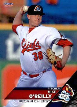2017 Choice Peoria Chiefs #17 Mike O'Reilly Front