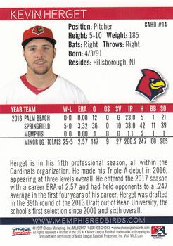2017 Springfield Cardinals SGA Kevin Herget Trey Nielsen – Go