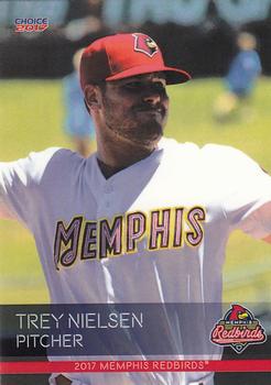 2017 Choice Memphis Redbirds #21 Trey Nielsen Front