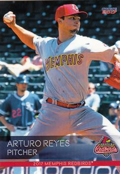 2017 Choice Memphis Redbirds #25 Arturo Reyes Front