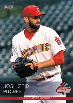 2017 Choice Memphis Redbirds #35 Josh Zeid Front