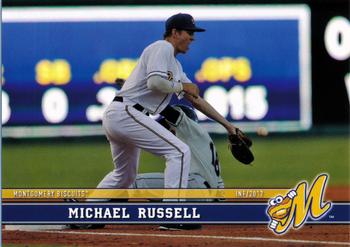 2017 Grandstand Montgomery Biscuits #NNO Michael Russell Front