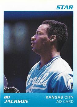 1988-92 Star Ad Cards #NNO Bo Jackson Front