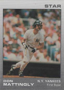 1988-92 Star Ad Cards #NNO Don Mattingly Front