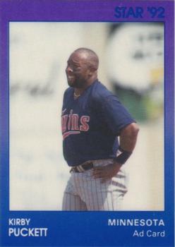 1988-92 Star Ad Cards #NNO Kirby Puckett Front