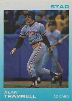 1988-92 Star Ad Cards #NNO Alan Trammell Front