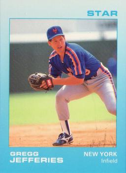 1988-92 Star Ad Cards #NNO Gregg Jefferies Front