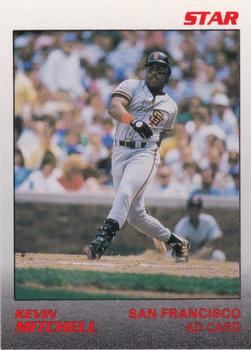 1988-92 Star Ad Cards #NNO Kevin Mitchell Front