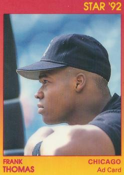 1988-92 Star Ad Cards #NNO Frank Thomas Front