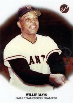 2002 Topps Pristine #141 Willie Mays Front