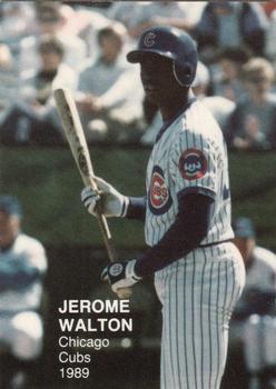 1989 Rookie Fever Series II (unlicensed) #1 Jerome Walton Front