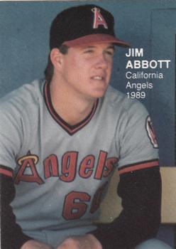1989 Rookie Fever Series II (unlicensed) #3 Jim Abbott Front